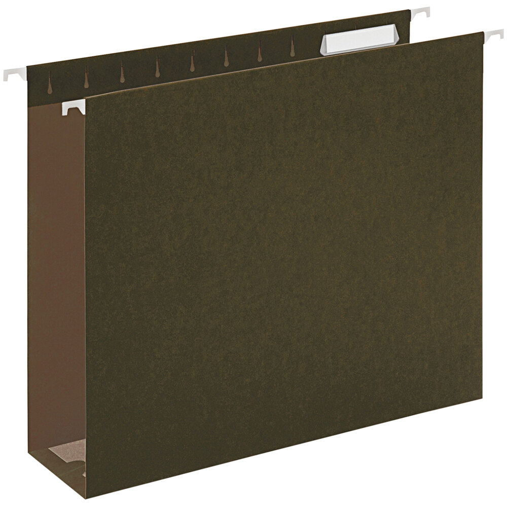 Bottom File Folder UNV14143 Letter Size Box Bottom Hanging File Folder - 25/Box