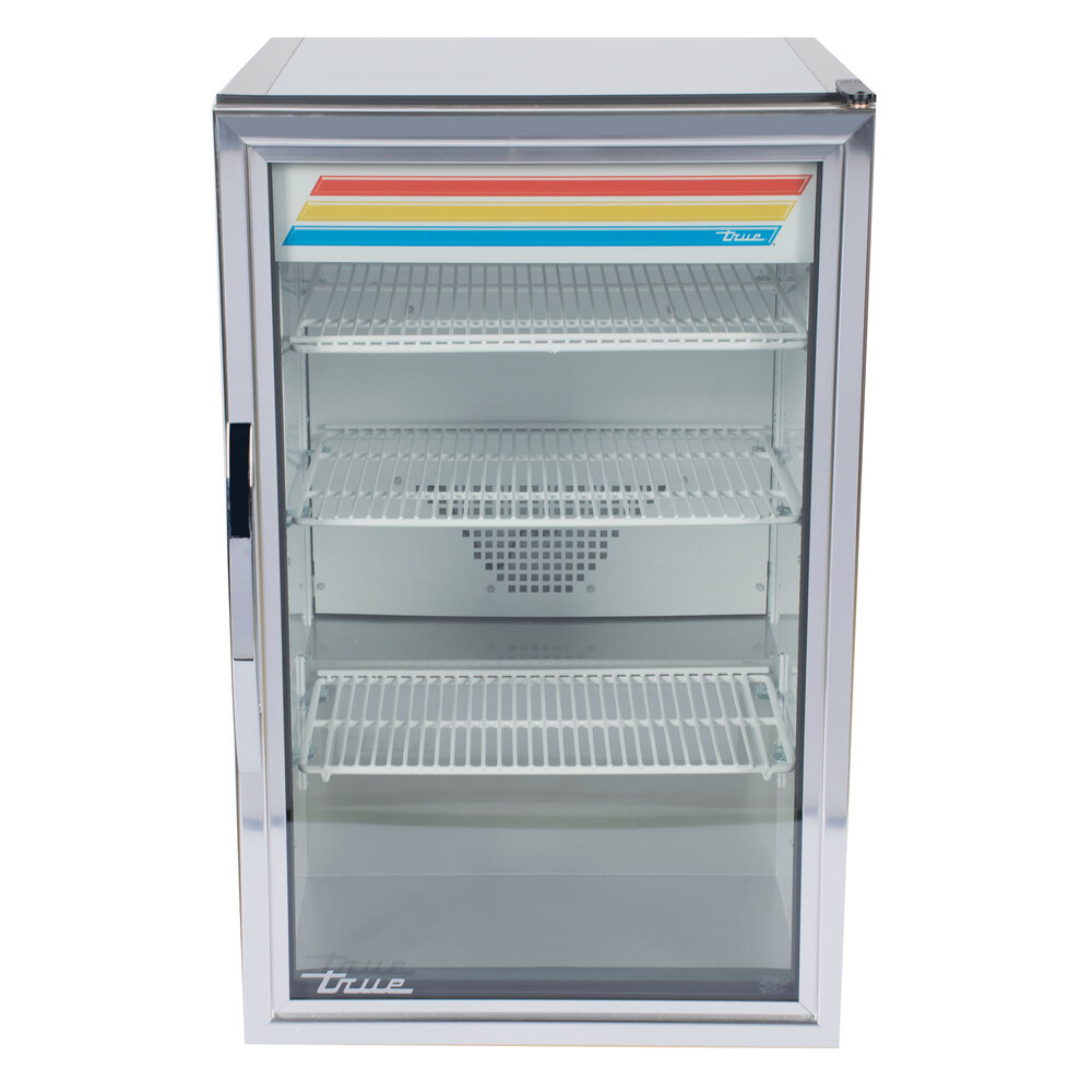 True GDM7SHCTSL01 Stainless Steel Countertop Display Refrigerator