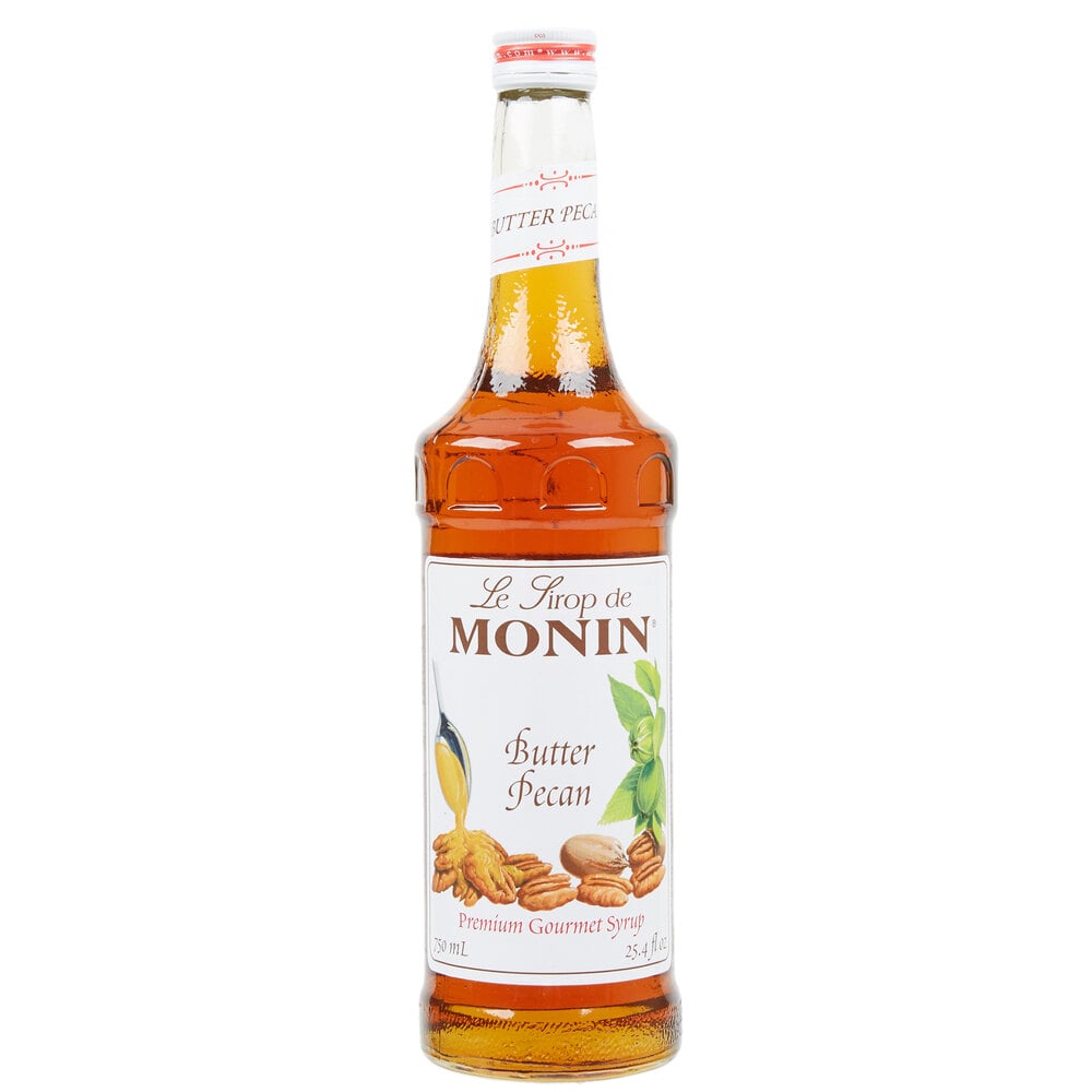 Monin Butter Pecan Coffee Syrup 750 mL