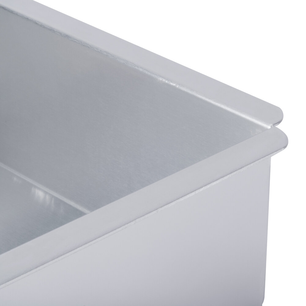 Ateco 12088 8 x 8 x 3 Aluminum Square Straight-Sided Cake Pan