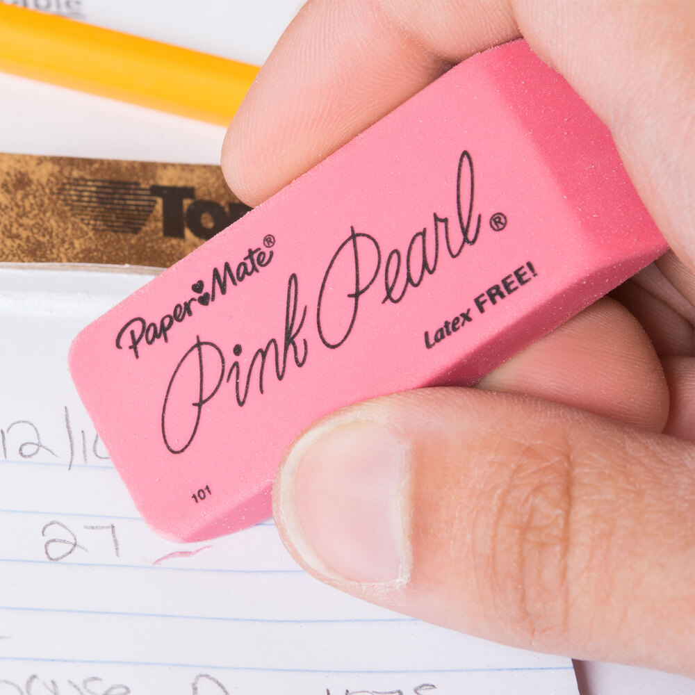 Paper Mate 70521 Large Pink Pearl Eraser 12 Pack Paper Mate 70521 Large Pink Pearl Eraser 12 Pack