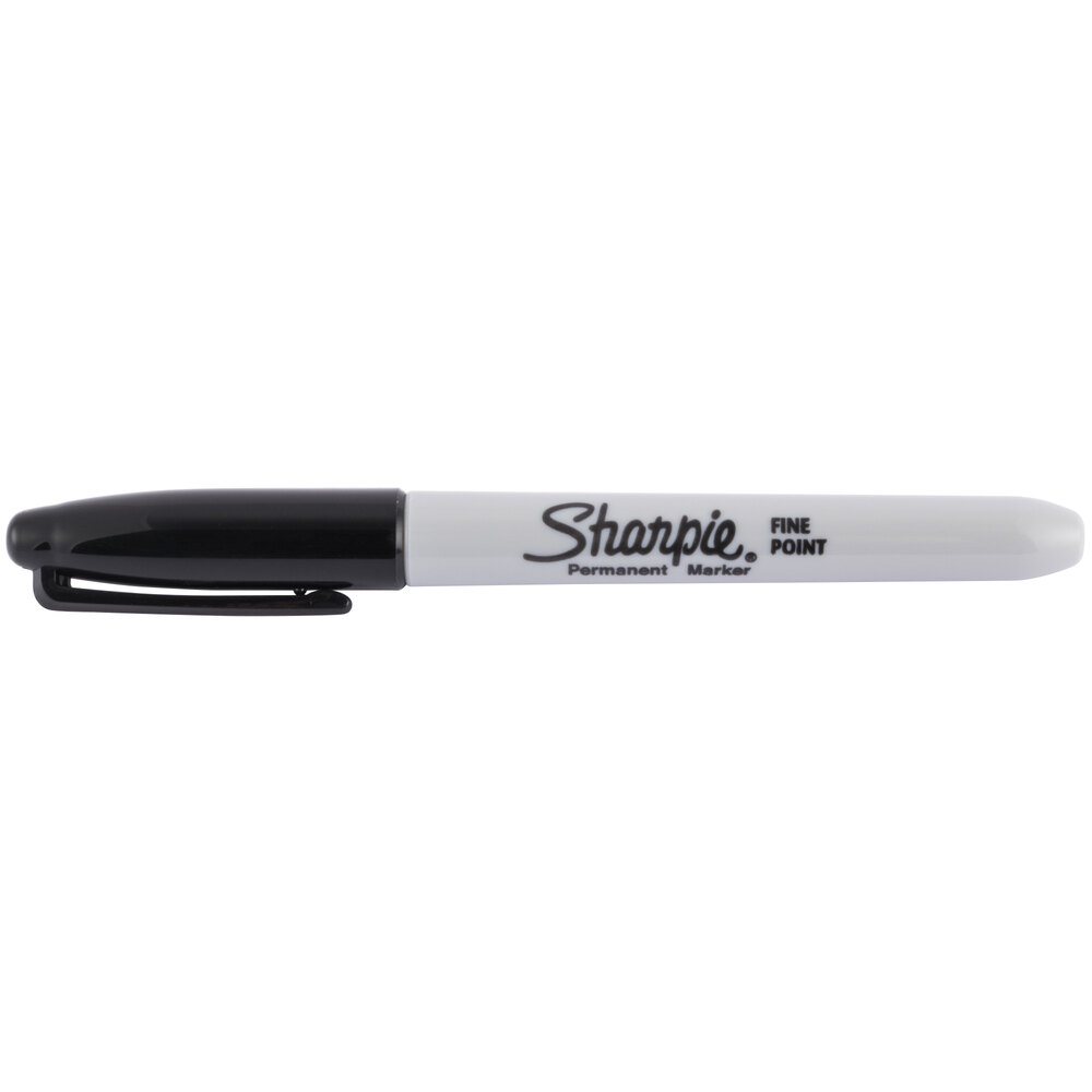 Sharpie Black Fine Point Permanent Markers staurantStore
