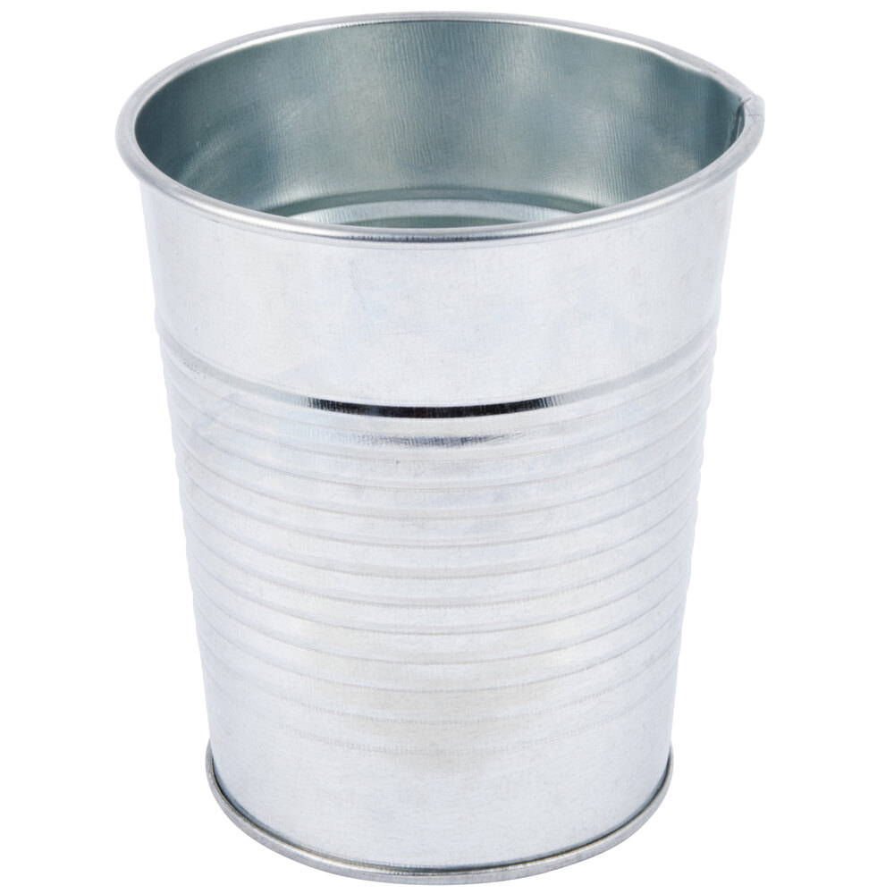 American Metalcraft FGS337 20 oz. Galvanized Soup Can