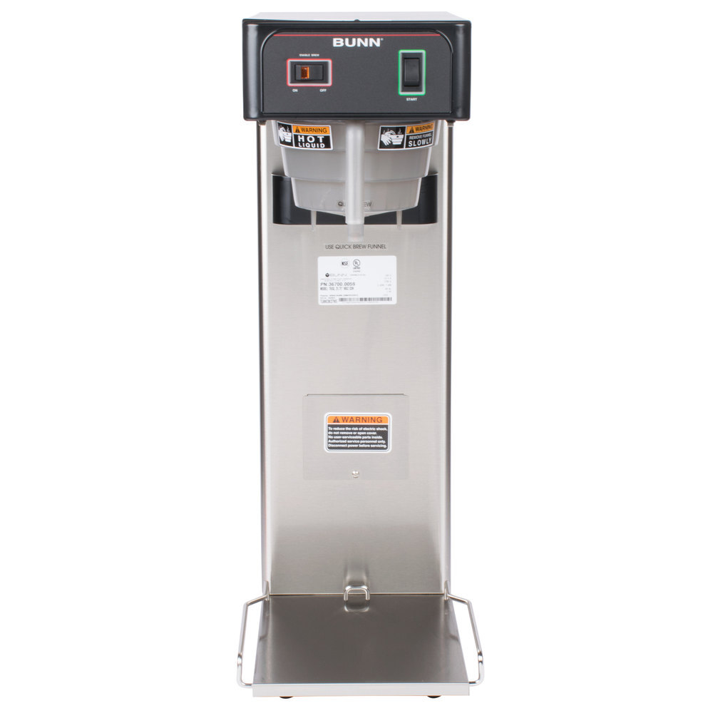 Bunn 36700.0030 TB3 3 Gallon Iced Tea Brewer with 25 3/4" Trunk 120V