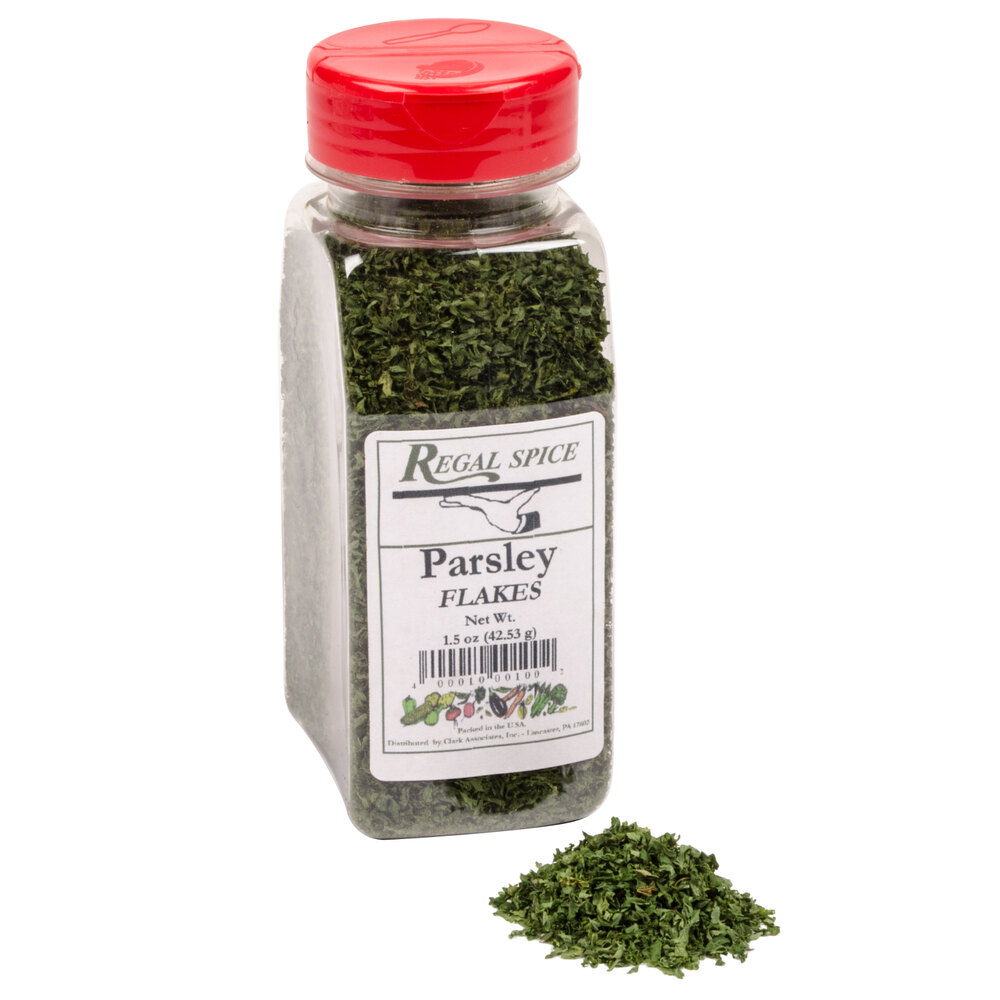 Dried Parsley Flakes 1.5 oz. Container staurantStore