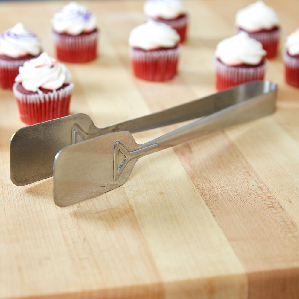Carlisle 607695 Stainless Steel 9" Pastry Tong