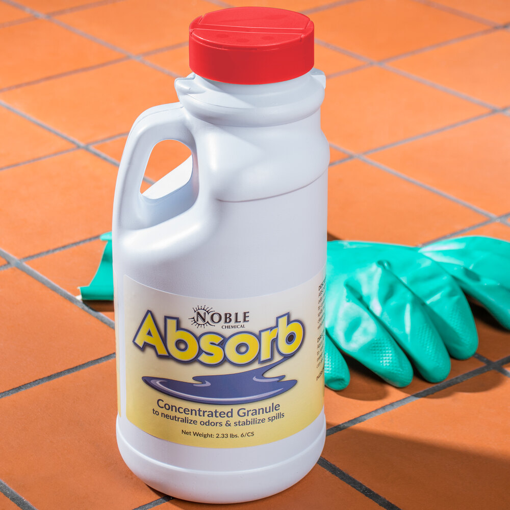 Noble Chemical 2 lb. / 32 oz. Absorb Odor Neutralizer lb. / Spill