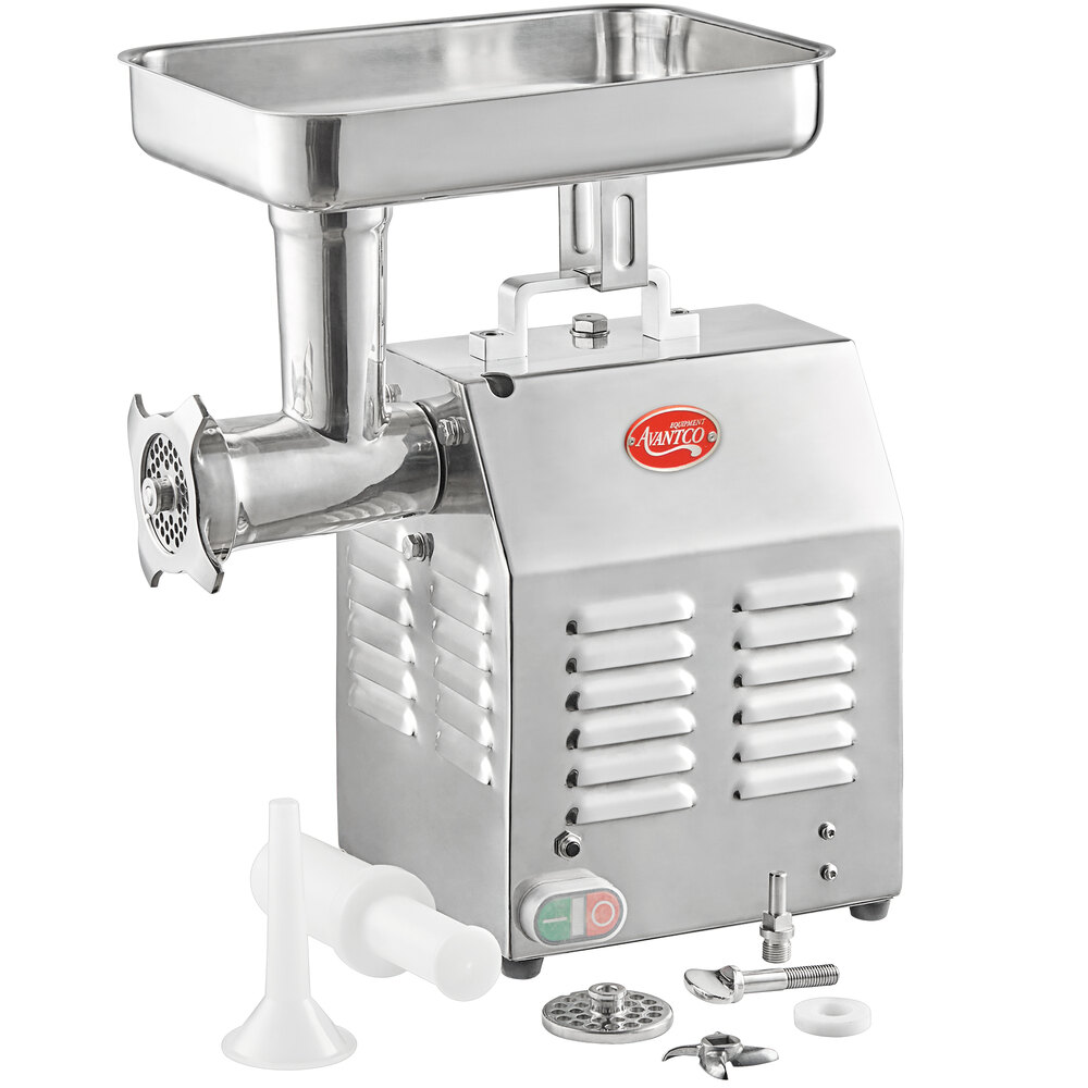 Avantco Meat Grinder - 1 HP, 110V