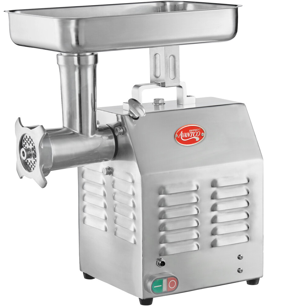 Avantco MG12 12 Meat Grinder 110V, 1 hp