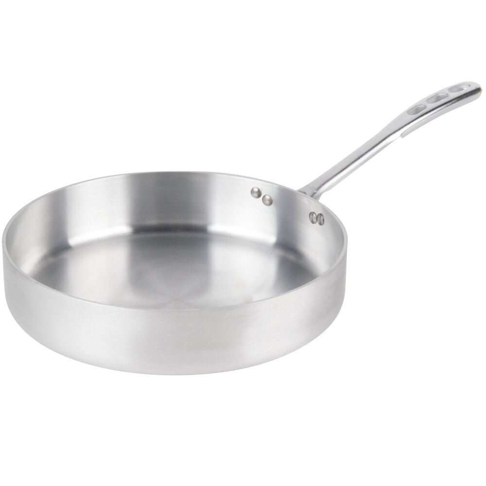 Vollrath 67135 WearEver 5 Qt. Straight Sided Aluminum Saute Pan with