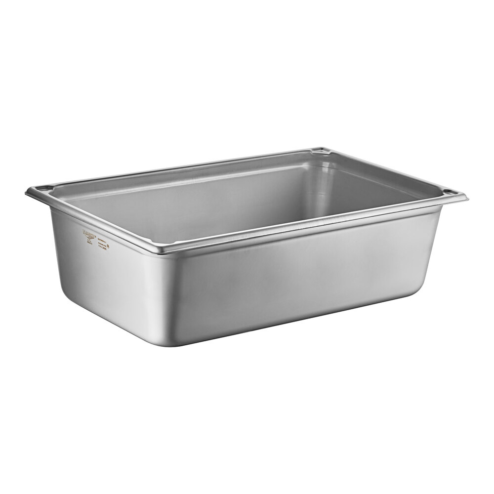 Vollrath 30065 Super Pan Full Size 6 Deep Heavy Duty Stainless Steel vollrath-30065-super-pan-full-size-6-deep-heavy-duty-stainless-steel