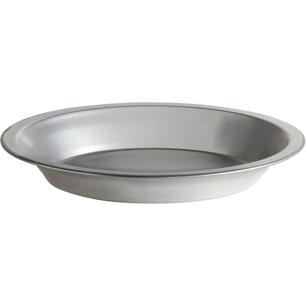 Chicago Metallic 41509 8" x 1 5/32" 29 Gauge Aluminum Pie Pan 144/Case