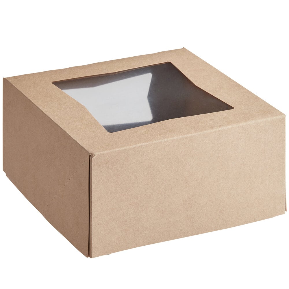 SafePro 6.5x4x2.75-Inch Cake Boxes 250-Piece Case 