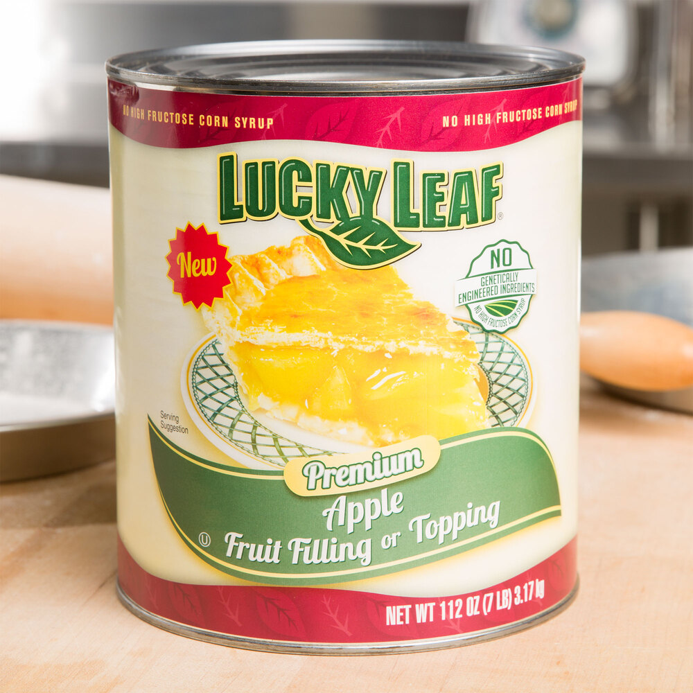 Lucky Leaf 10 Can NonGMO Apple Pie Filling 3/Case