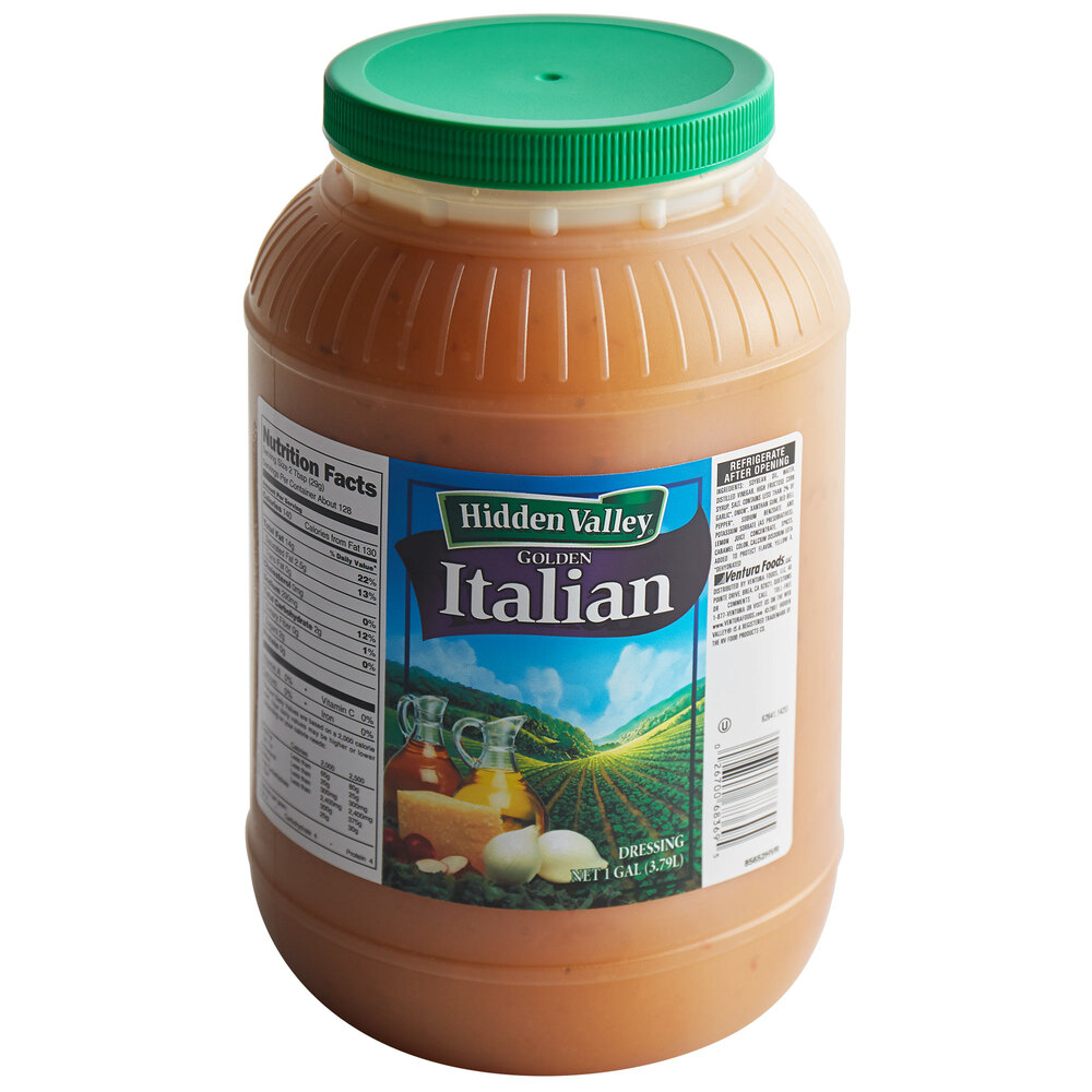 Hidden Valley 1 Gallon Golden Italian Dressing 4/Case