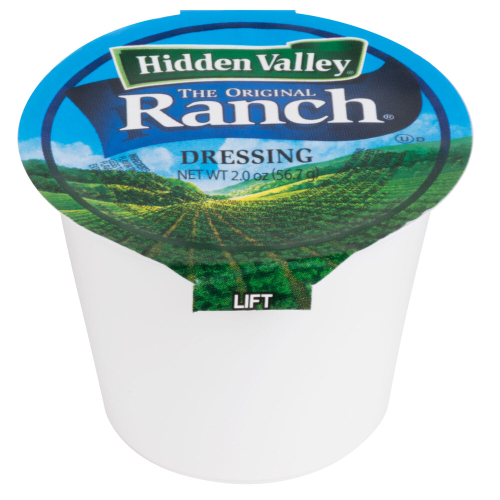 Hidden Valley Original Ranch Dressing Cups (2 oz.) 96/Case