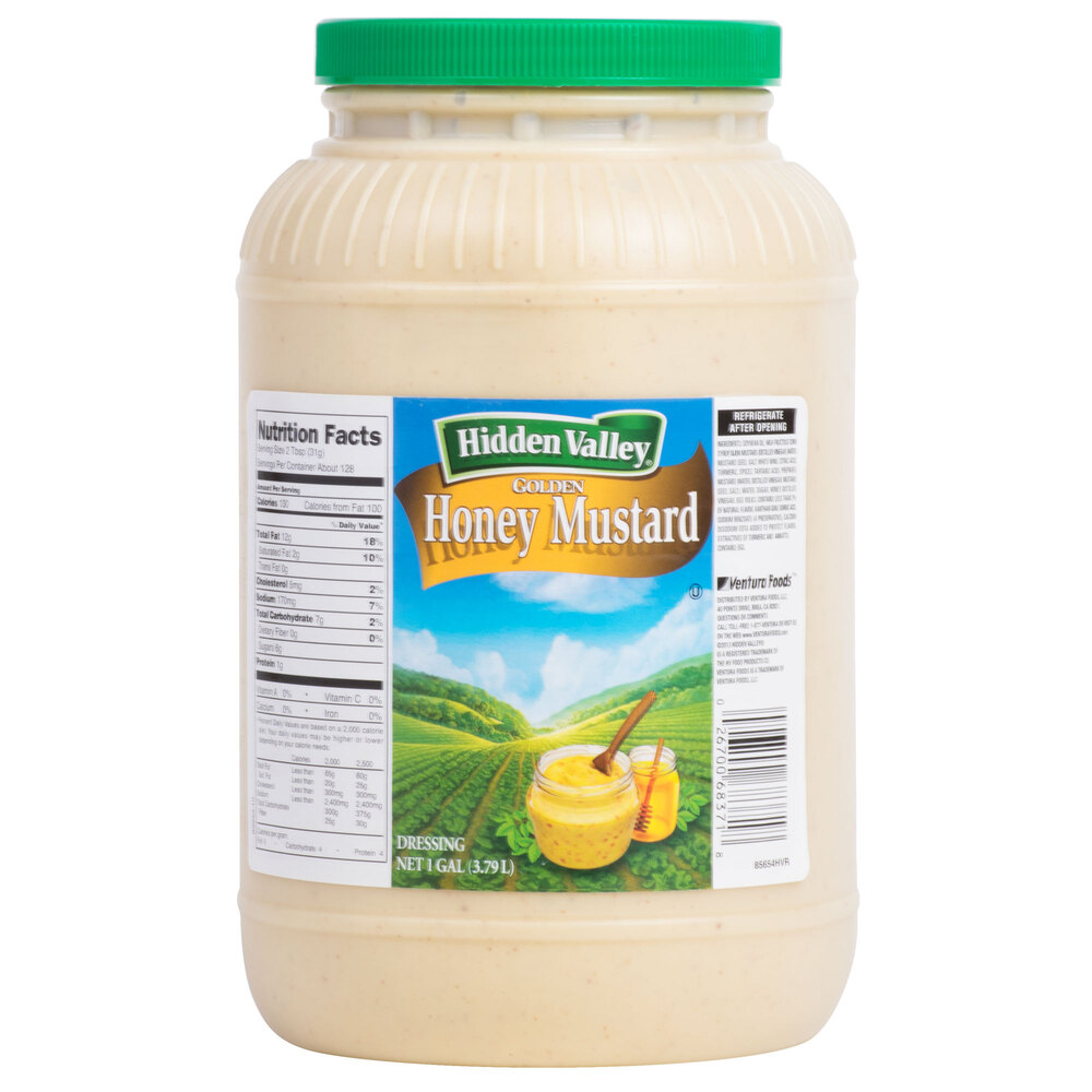 Hidden Valley 1 Gallon Golden Honey Mustard Dressing 4/Case
