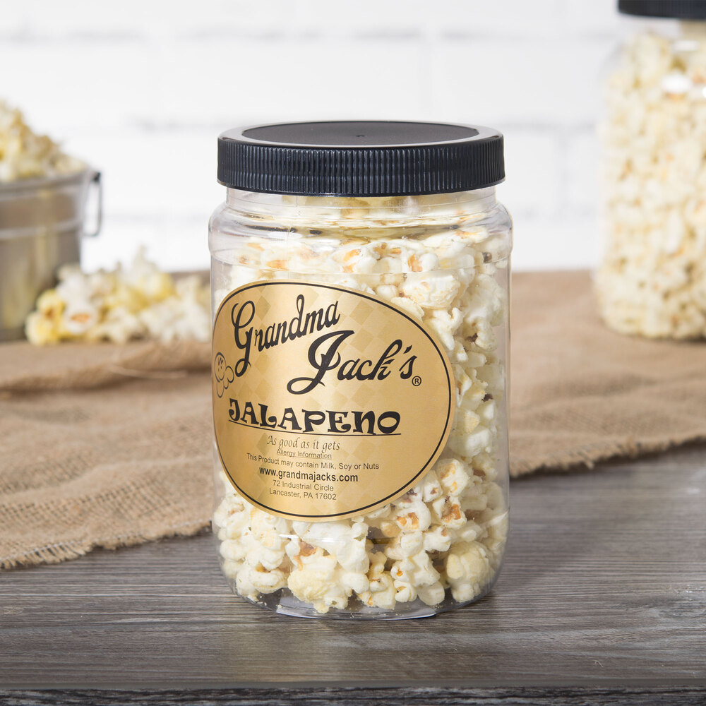 Grandma Jack's 32 oz. Gourmet Jalapeno Popcorn