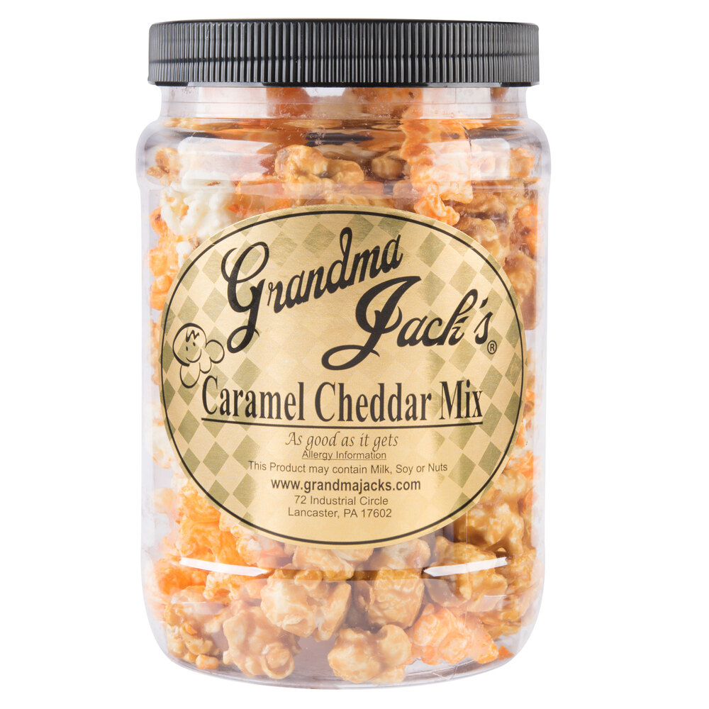 Grandma Jack's 32 oz. Gourmet Caramel and Cheddar Cheese