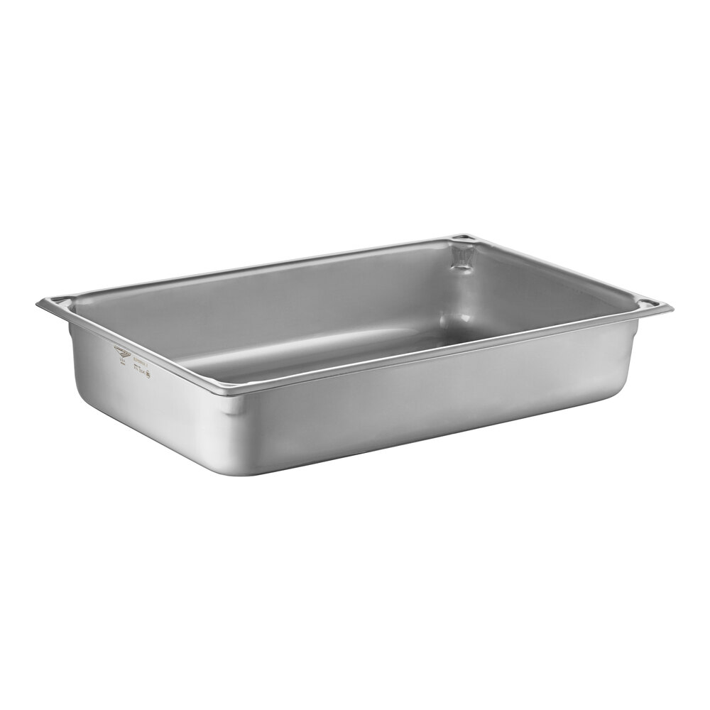 Vollrath 30040 Super Pan Full Size 4" Deep HeavyDuty AntiJam