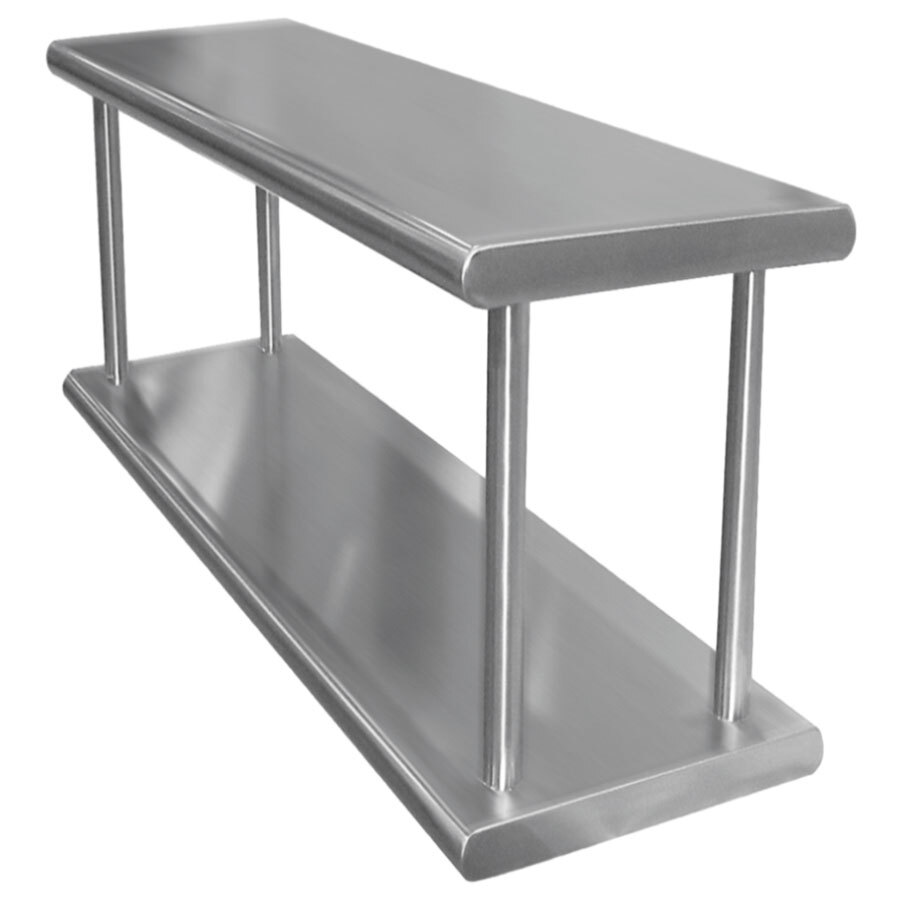 Advance Tabco PA18482 PassThrough Shelf with Overshelf 48" x 18"