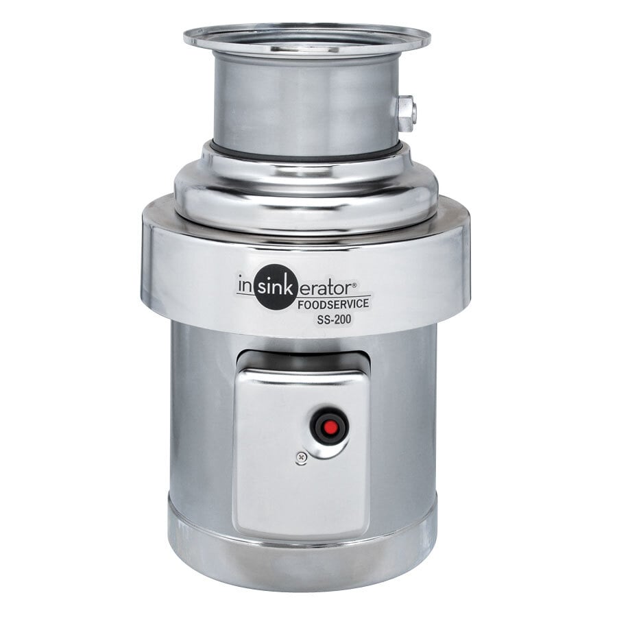 InSinkErator SS-200-35 Commercial Garbage Disposer hp, Phase