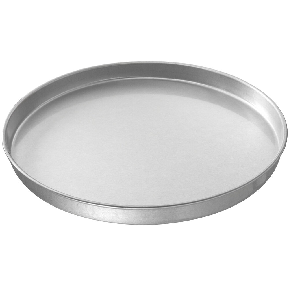 Chicago Metallic 41210 12" x 1" Aluminized Steel Round Cake / Pizza Pan