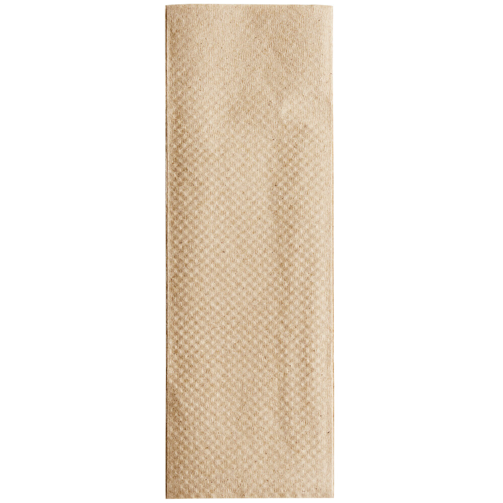 GNJ Natural Recycled Fiber Multifold Paper Towels – Bulk C-Fold, 4000 Sheets (16 Packs)