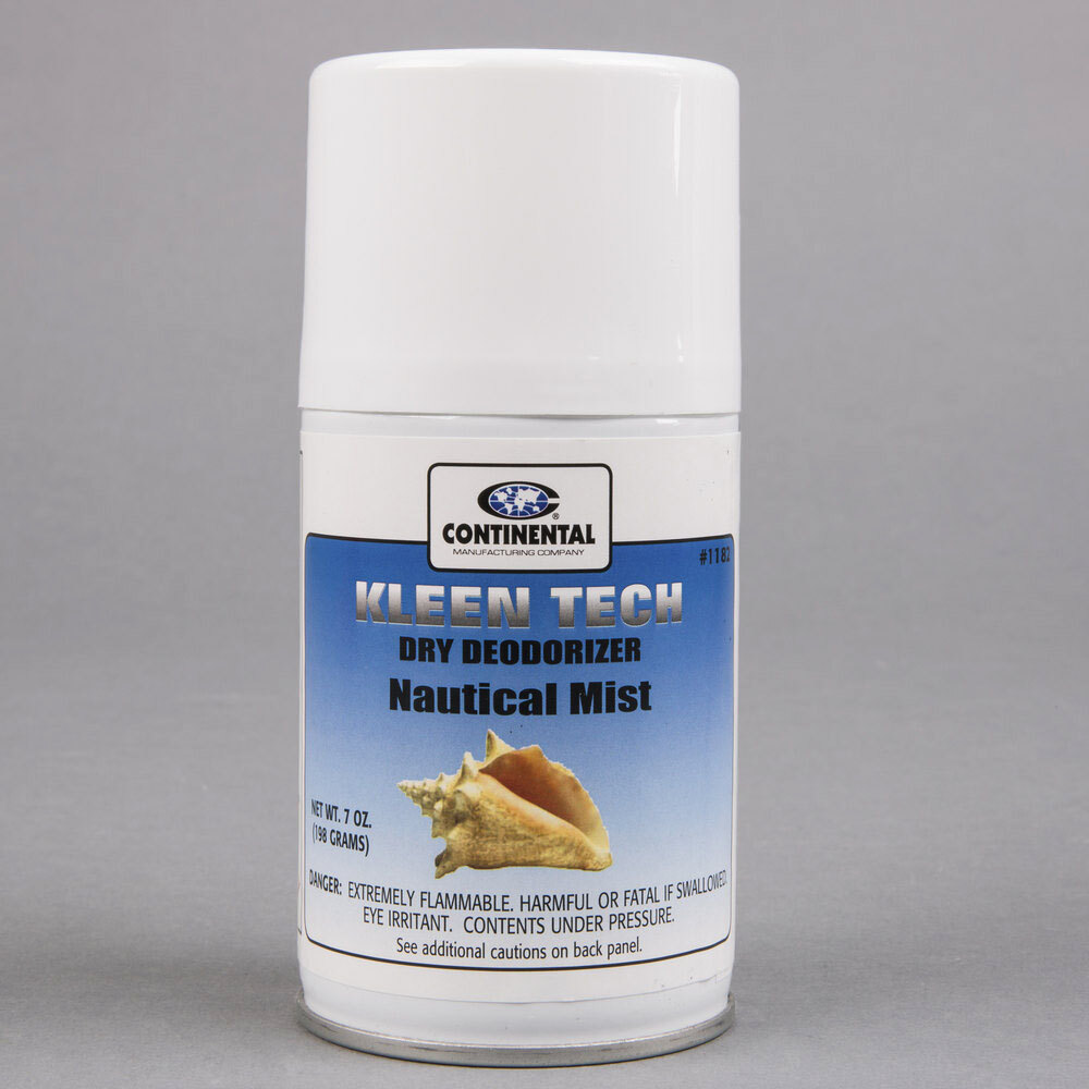 Continental 1182 7 oz. Nautical Mist Aerosol Air Freshener Refill