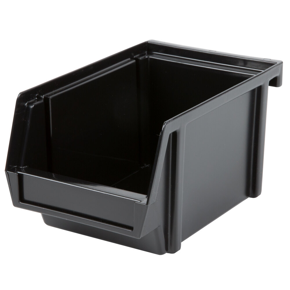Vollrath 480406 Traex® Black SelfServe Condiment Bin 8" x 5"