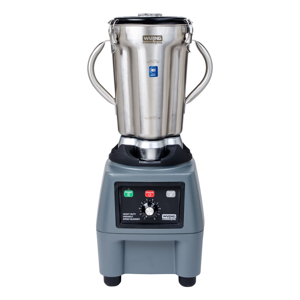 Waring CB15V 1 Gallon Variable Speed Food Blender With Stainless Steel Container for sale online 
