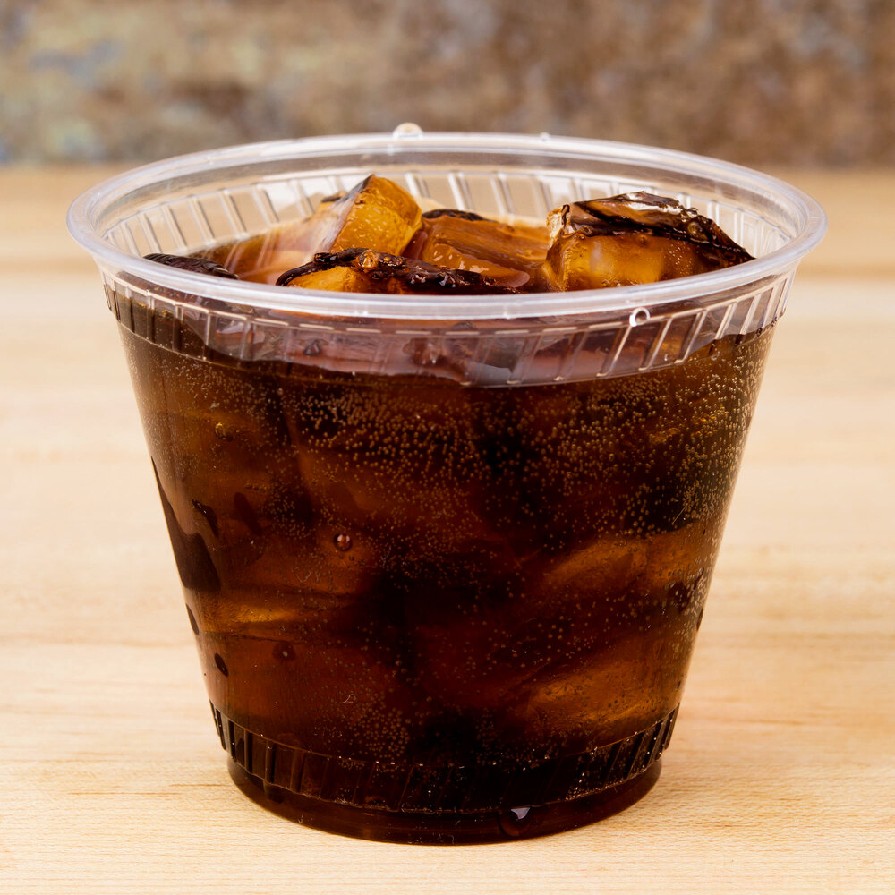 FabriKal Greenware GC9OF 9 oz. Customizable Compostable Clear Plastic