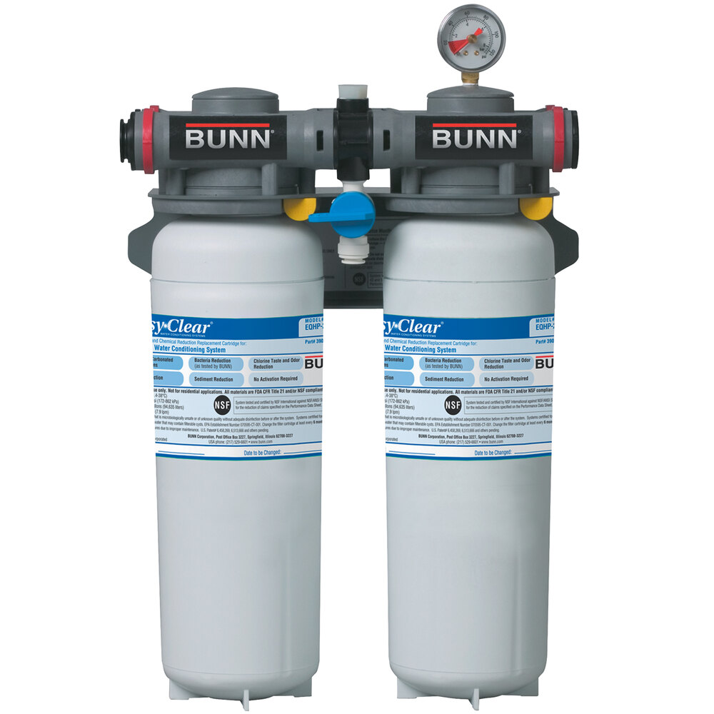 Bunn EQHPTWIN 70L Easy Clear Water Filter with Lime Scale Inhibitor
