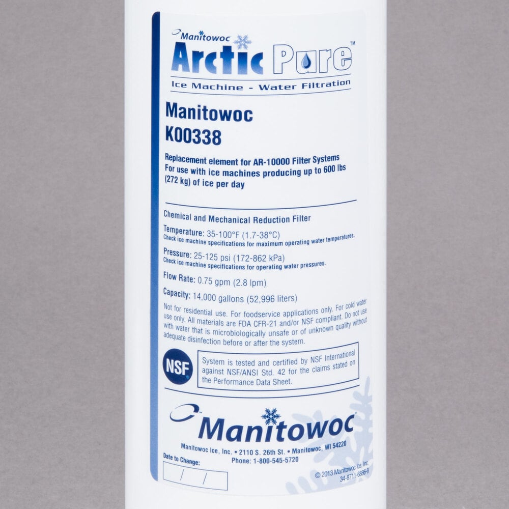 Manitowoc K-00338 Arctic Pure AR-10000 Replacement Cartridge
