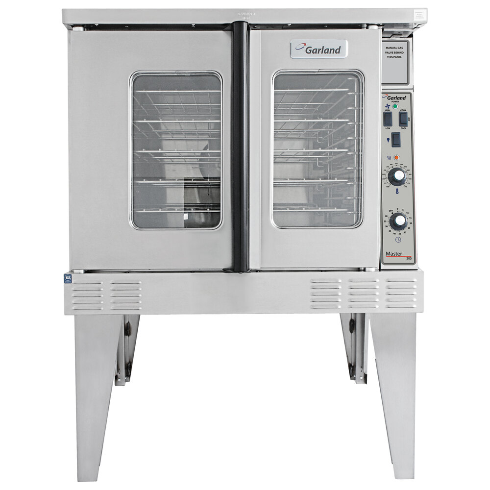 Garland MCOGS10ESS Single Deck Full Size Natural Gas Convection Oven 60,000 BTU