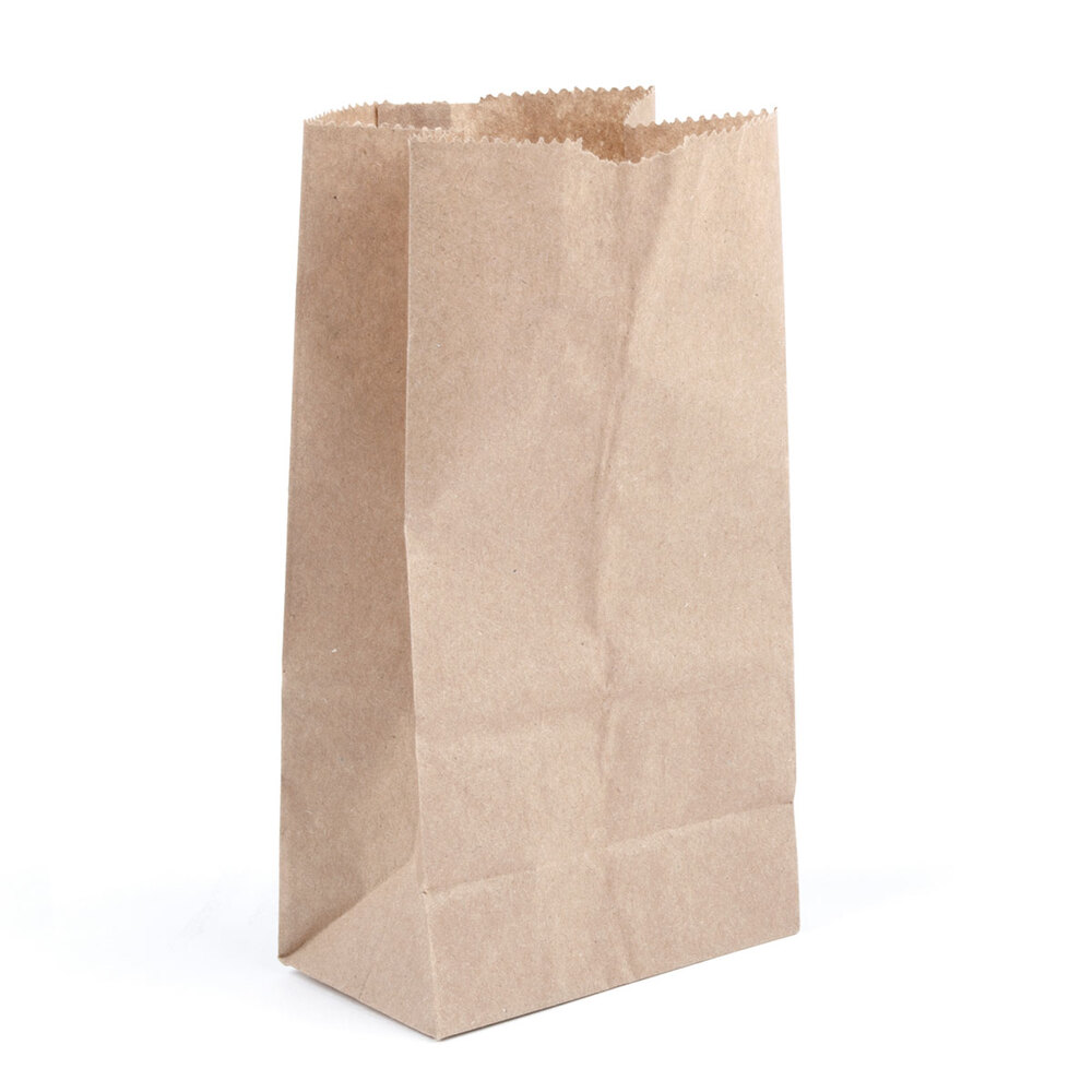 Brown Paper Bags | 1 lb. Paper Bags (500 / Bundle)