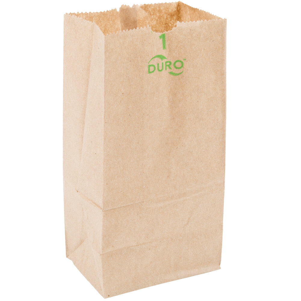 400 Pack Mini Brown Kraft Paper Bags – 1lb, Small Multipurpose, Side Gussets