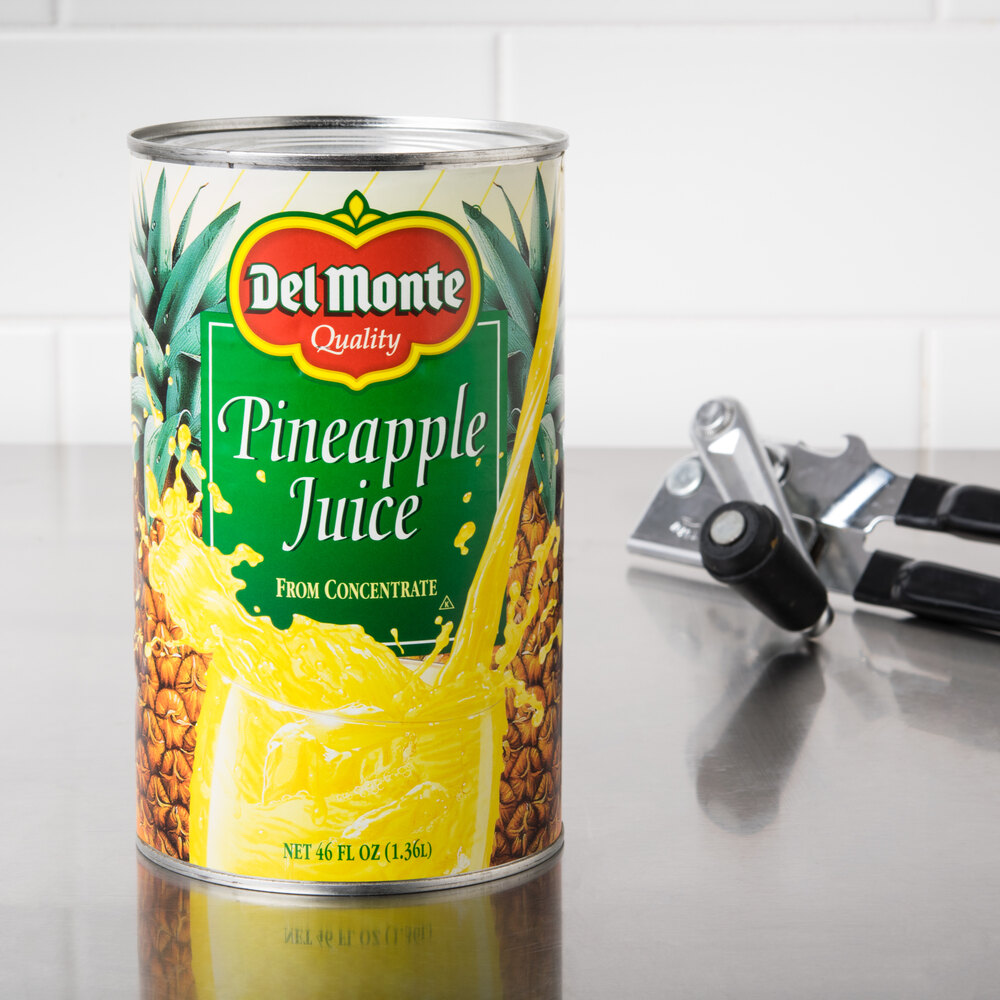 Canned Pineapple Juice 12 46 Oz Cans Per Case
