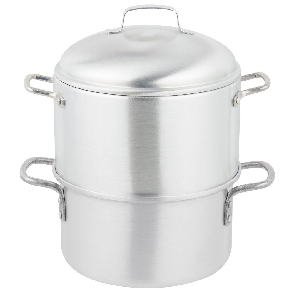 Vollrath 68122 WearEver 3 Qt. Rice / Vegetable Steamer Set