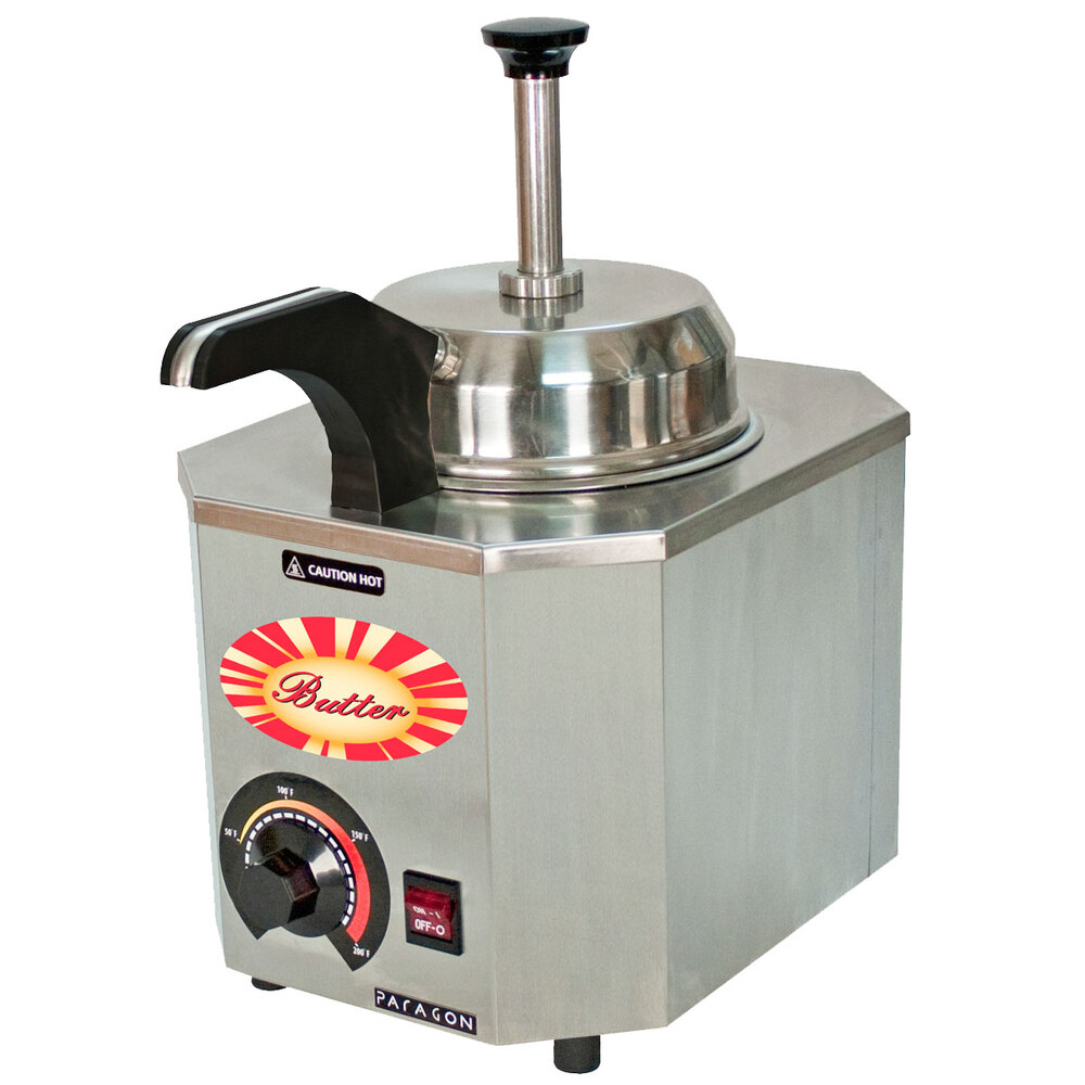 Paragon 2027C ProDeluxe 3 Qt. Butter Warmer with Heated Spout 120V, 517W