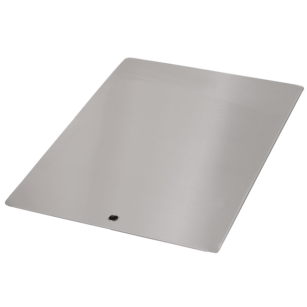 Advance Tabco K455F Stainless Steel Sink Cover for 24" x 24" Compartments