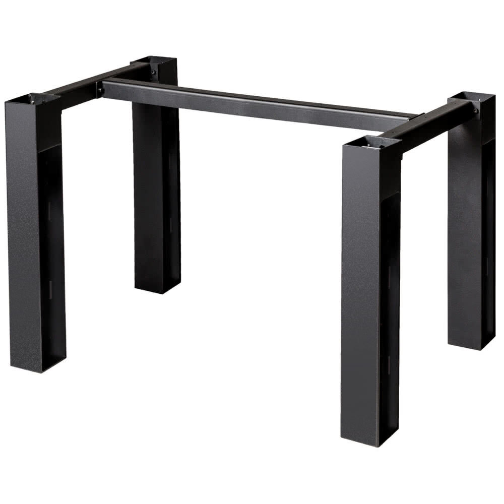 BFM Seating JSTB3072BLT I-Beam Black Rectangular Bar ...