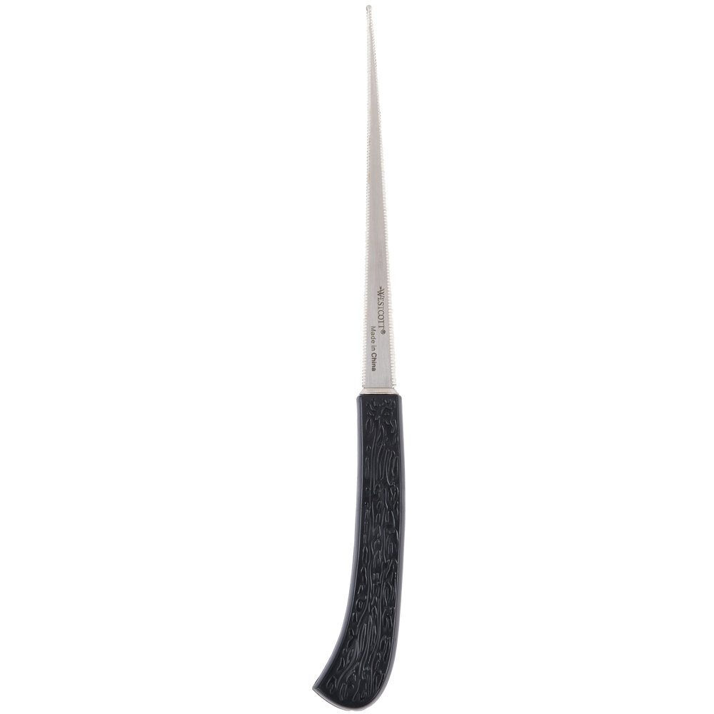 Westcott 29380 8" Letter Opener with Stainless Steel Serrated Blade