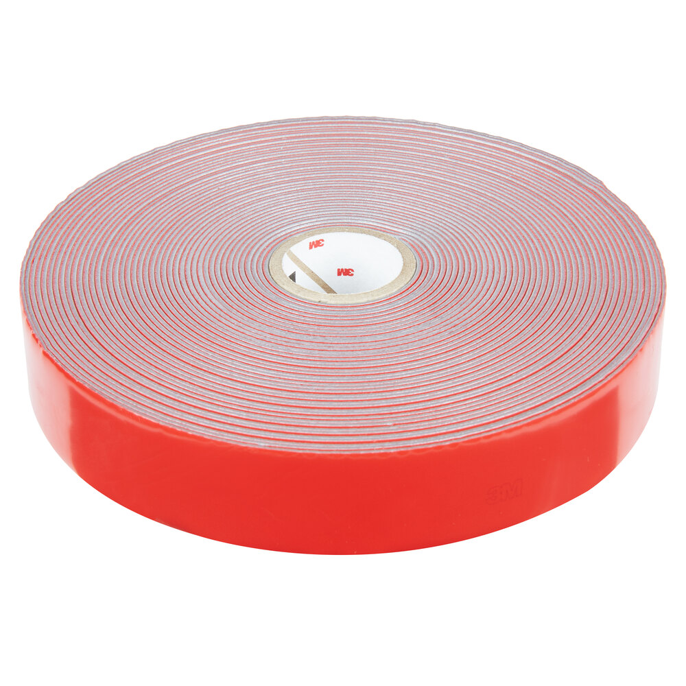 3M Scotch™ 1" x 450" Black Outdoor Mounting Tape 4011LONG