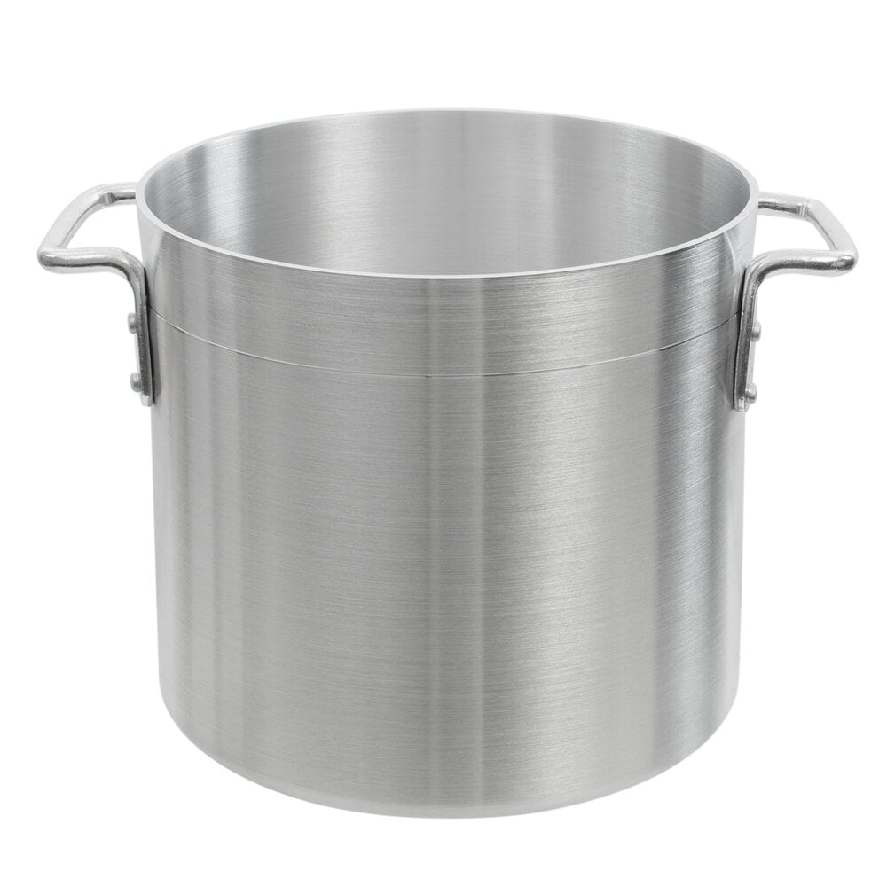 WINC-ALST-12 12 Qt. Stock Pot - Elemental Aluminum