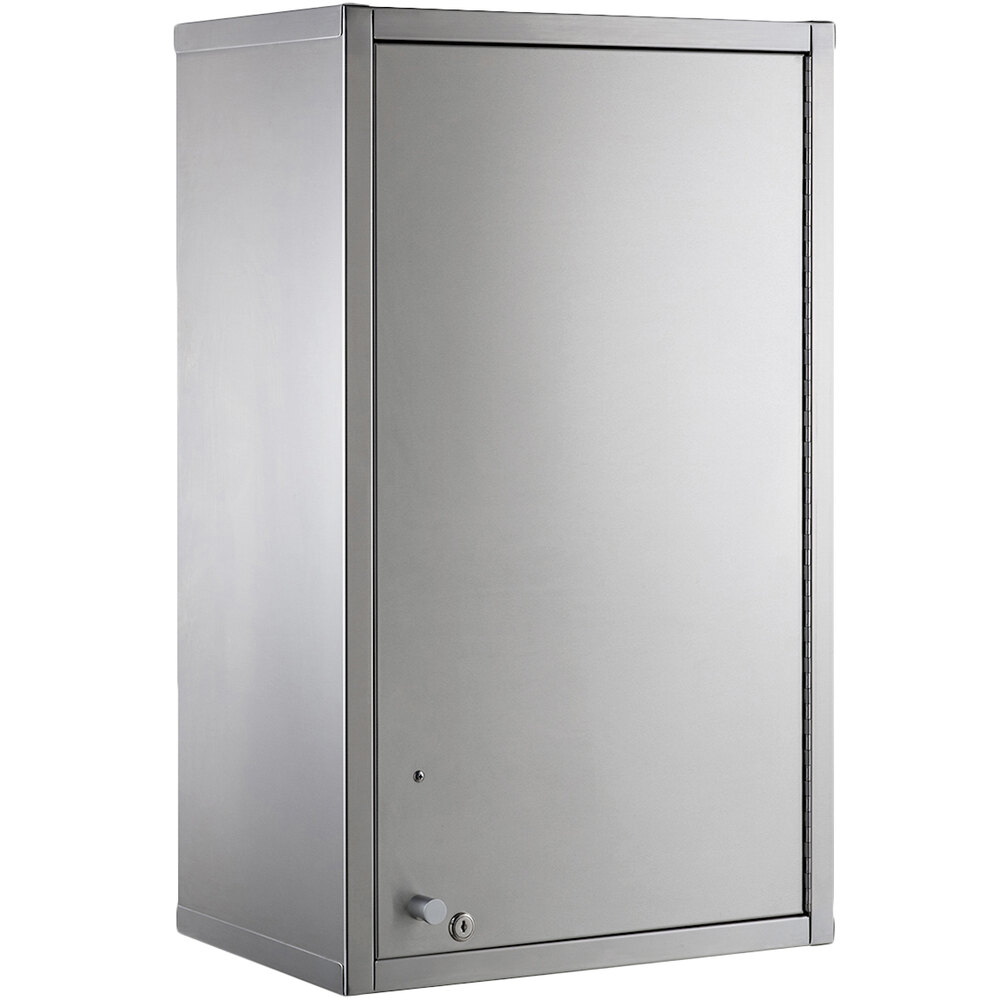 Bobrick B7316 Stainless Steel Recess Mounted Narcotics with