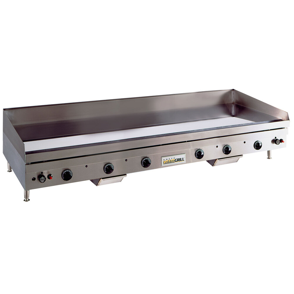 TM24X72 Temp Master 72" Natural Gas Countertop Griddle with