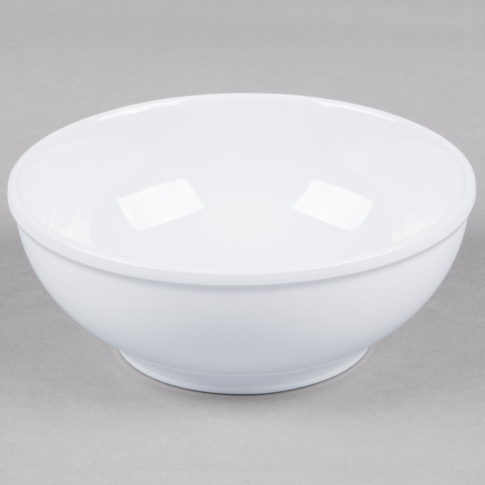 Thunder Group PH5005TW 19 oz. White Melamine Pho Noodle Bowl 12/Pack