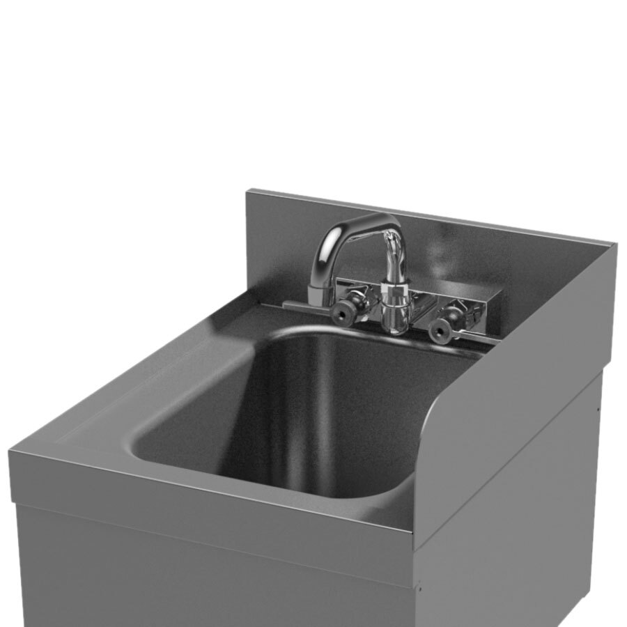 Advance Tabco SU20R Prestige Series 20" Deep Underbar Sink Right Side
