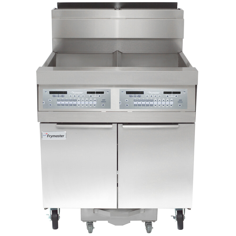 Frymaster SCFHD260G 160 lb. 2 Unit Natural Gas Floor Fryer System with